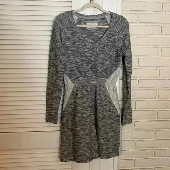 Anthropology Monday Tuesday Wednesday grey sweater dress size small - Picture 1 of 9